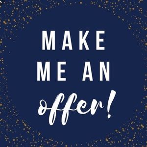 All prices are negotiable! Make me an offer